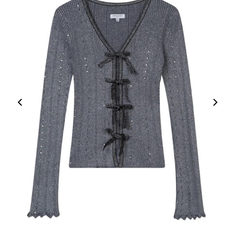 Petite Studio NYC Reine Cotton Cardigan